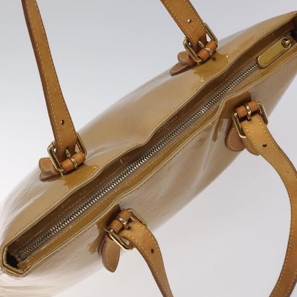 LOUIS VUITTON Monogram Vernis Brentwood Shoulder Bag Noisette M91511 - Picture 6 of 12